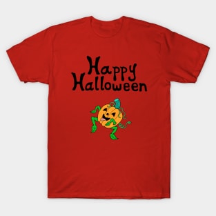 Jack-O-Lantern Pumpkin Puppy T-Shirt